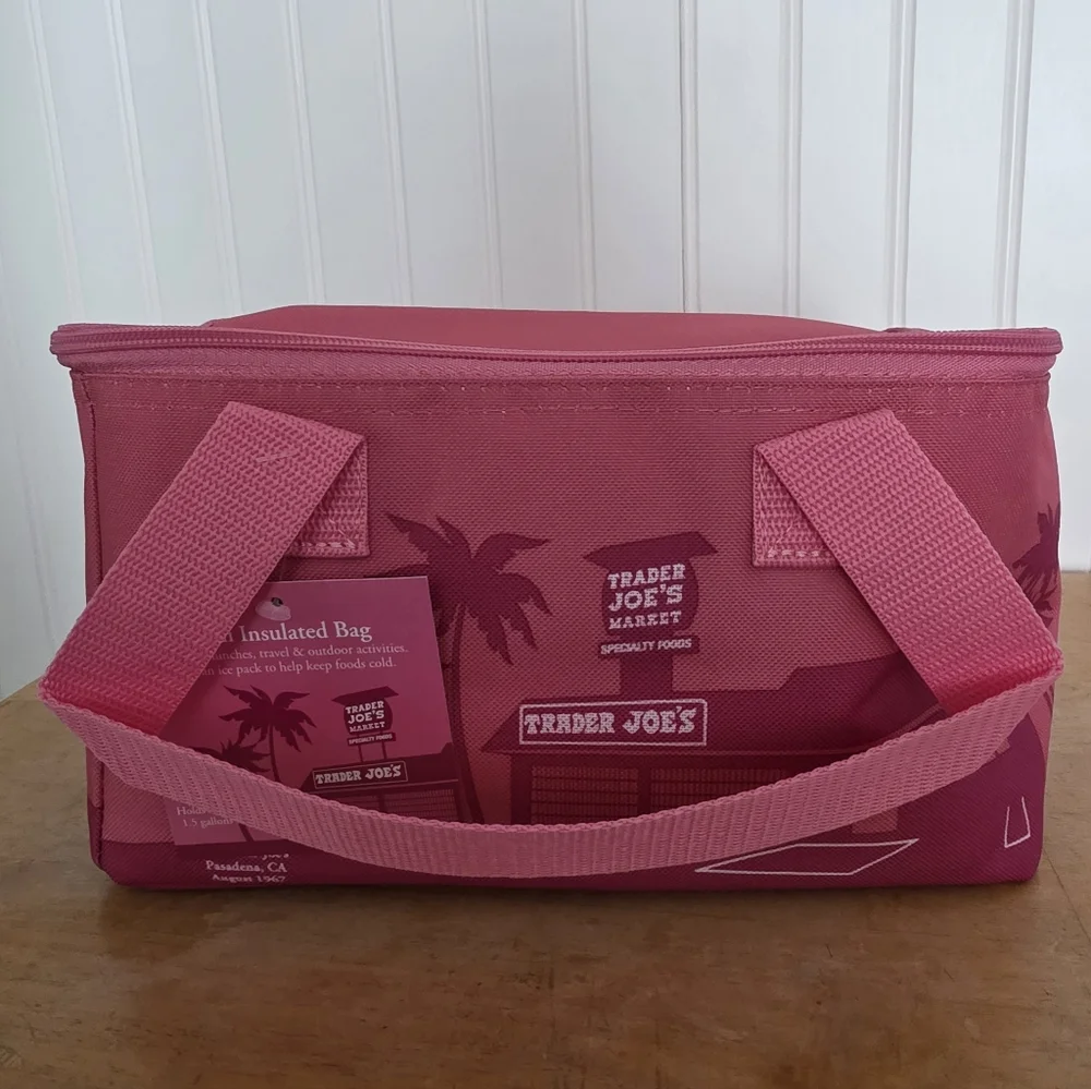 Set Of 4 Trader Joe's Insulated Mini Bags - Picture 9 of 10